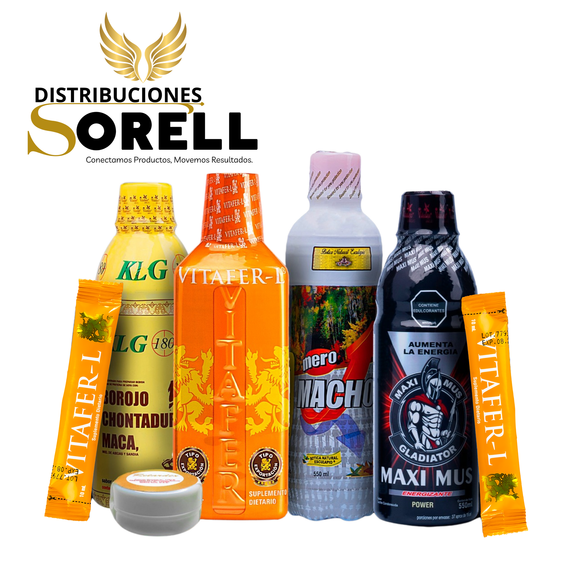 COMBO VITAFER+KLG+MERO MACHO+GLADIATHOR+OBSEQUIOS