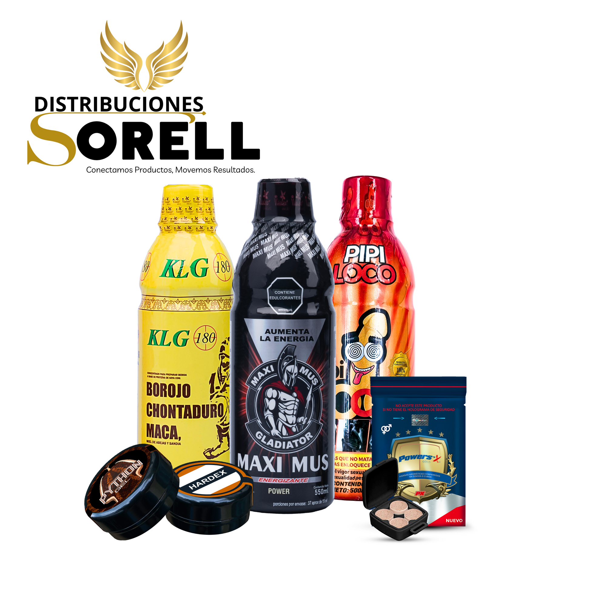 COMBO KLG+GLADIATHOR+PIPI LOCO+OBSEQUIOS