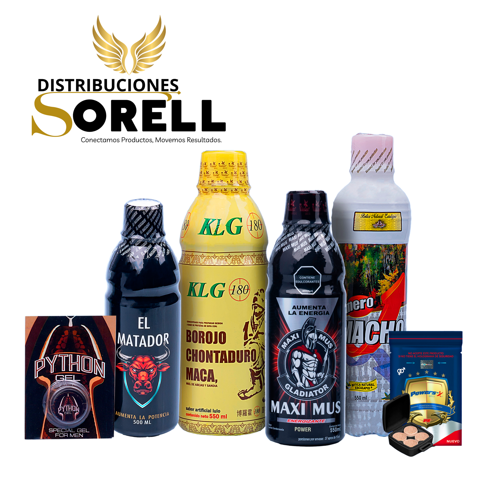 COMBO PATRON+KLG+GLADIATHOR+MERO MACHO+OBSEQUIOS