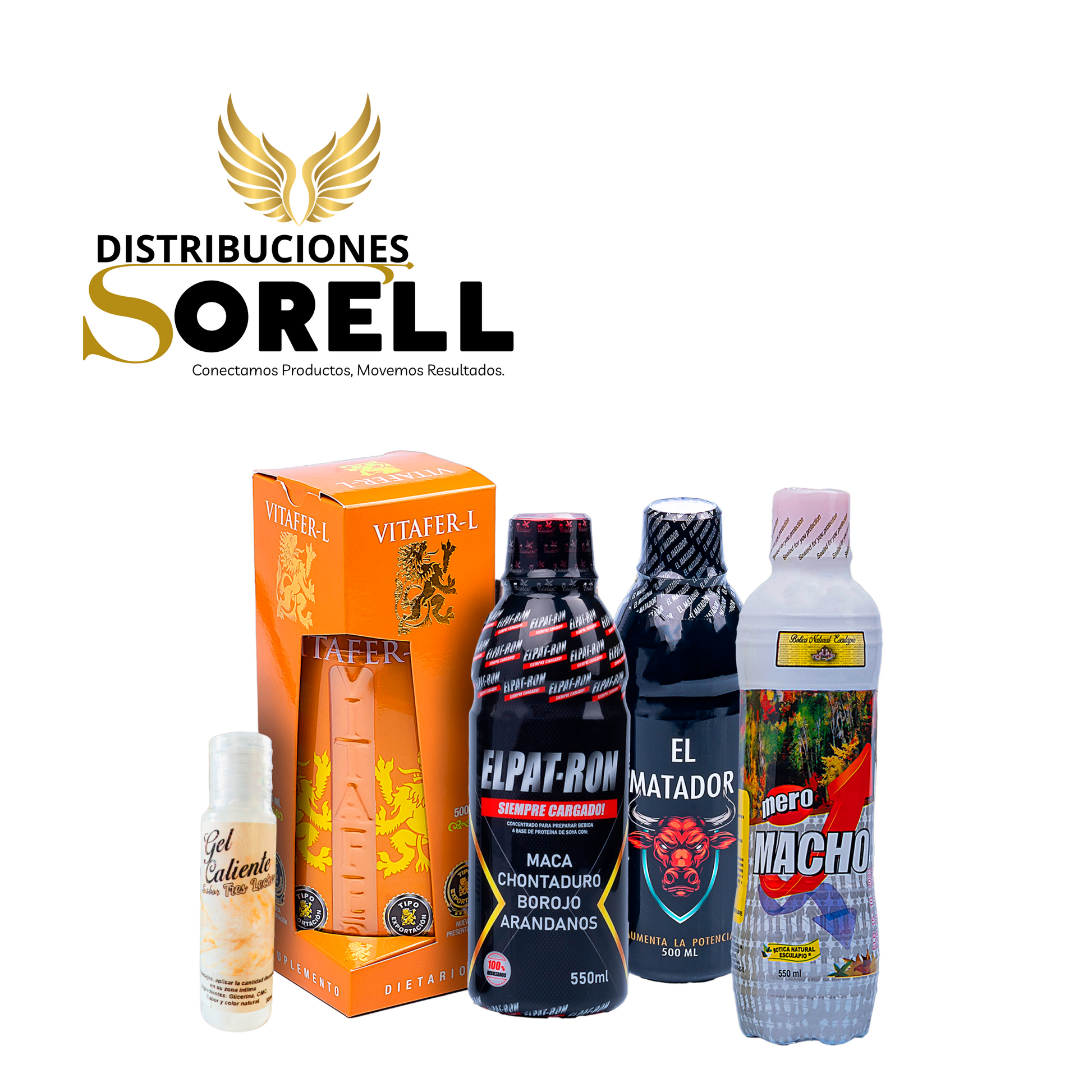 COMBO VITAFER+PATRON+MATADOR+MERO MACHO+OBSEQIO