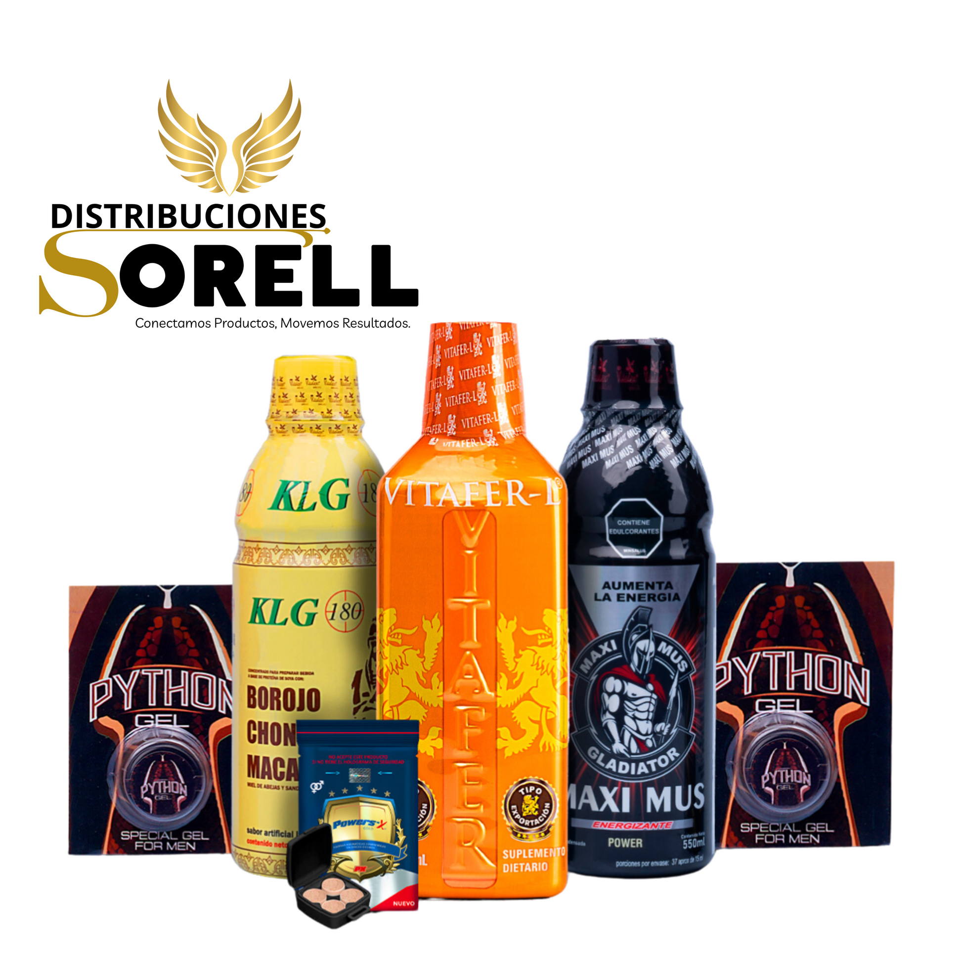 COMBO KLG+VITAFER+GLADIATHOR+OBSEQUIOS