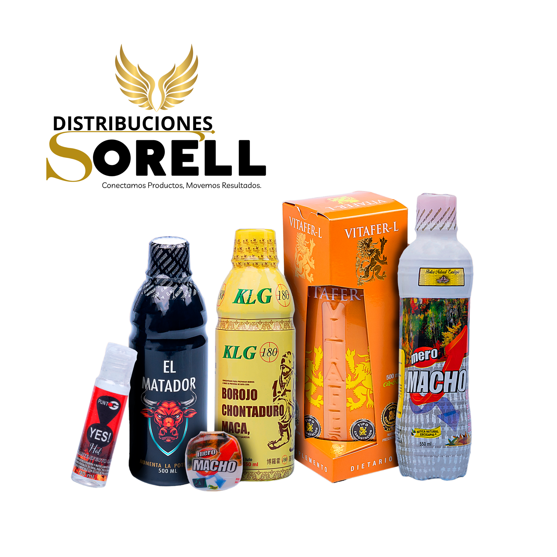 COMBO MATADOR+KLG+VITAFER+MERO MACHO+OBSEQUIOS