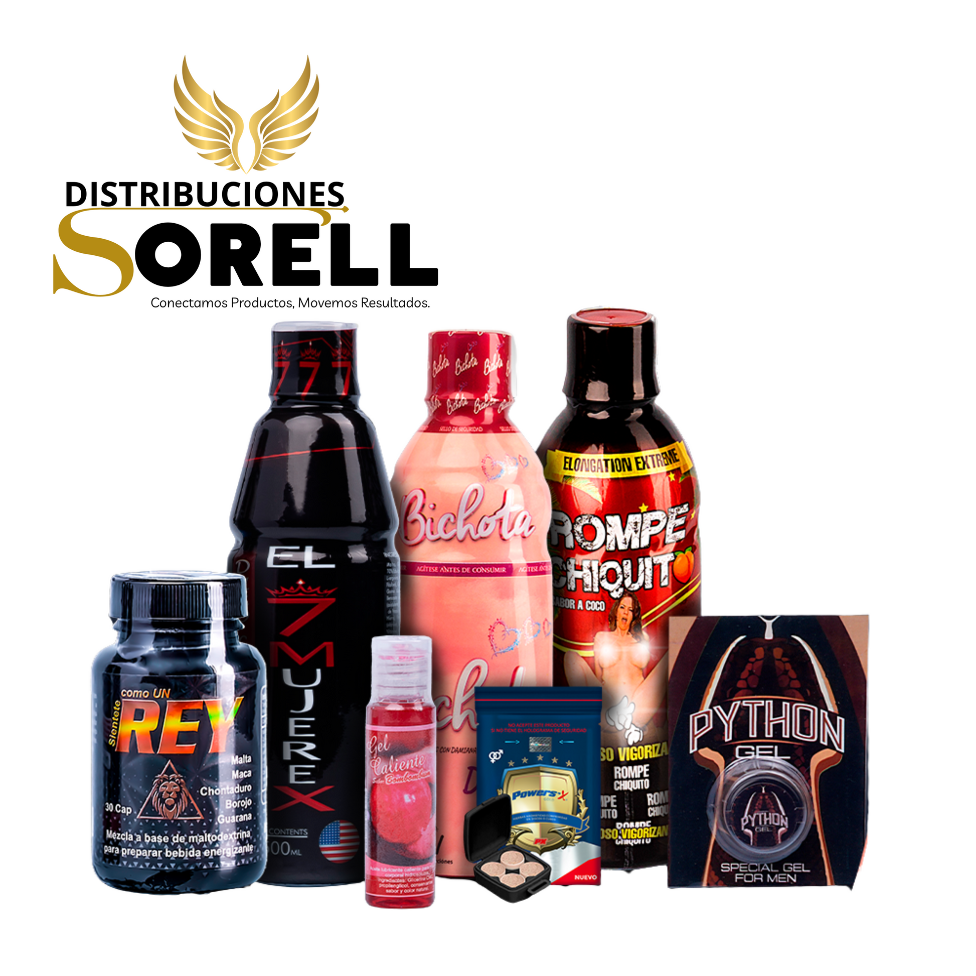 COMBO REY CAPSULA+BICHOTA+ROMPE CHIQUITO+OBSEQUIOS