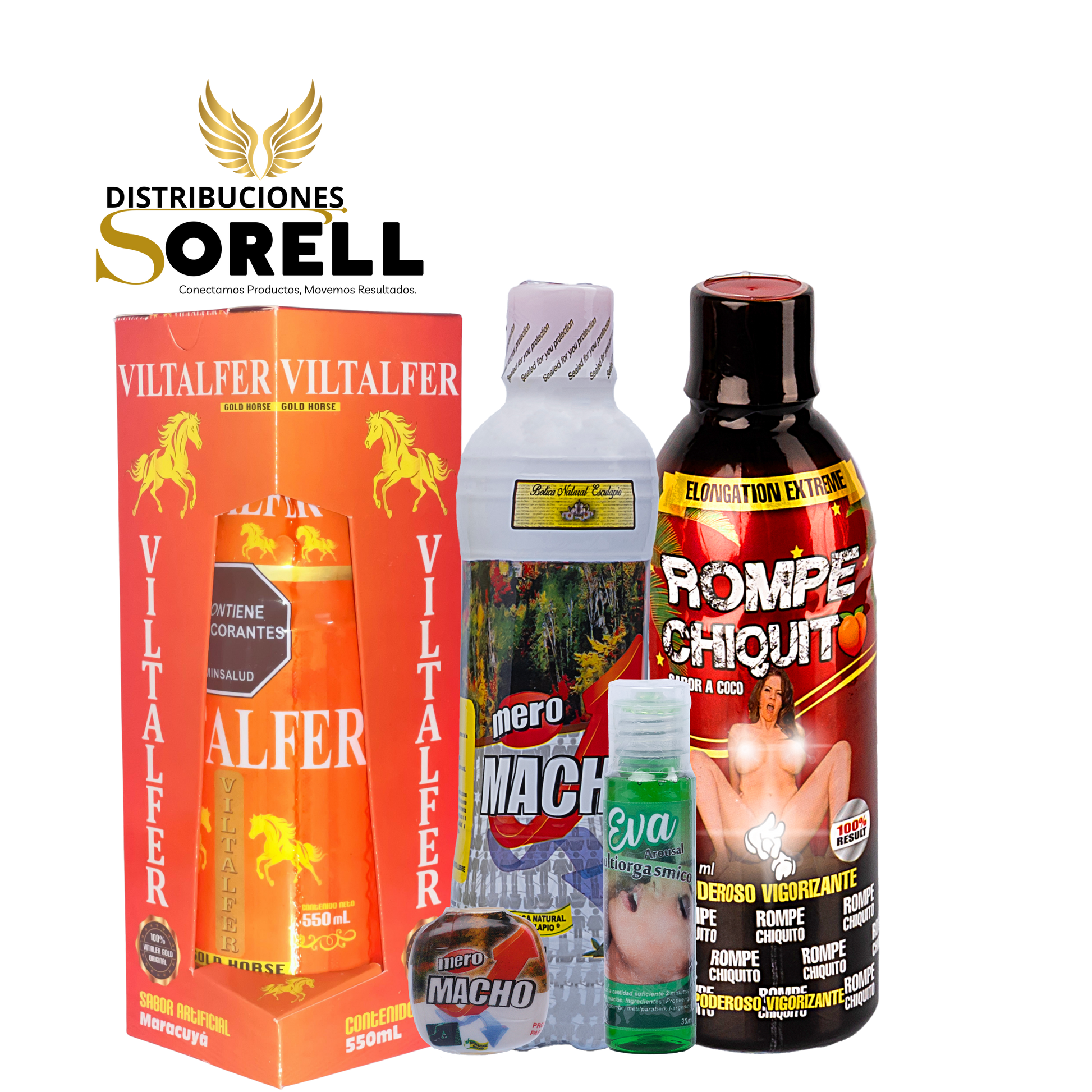 COMBO 7 MUJERES+VITAFER+MERO MACHO+TRIO DEL AMOR