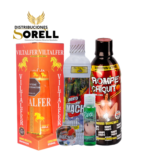 COMBO 7 MUJERES+VITAFER+MERO MACHO+TRIO DEL AMOR