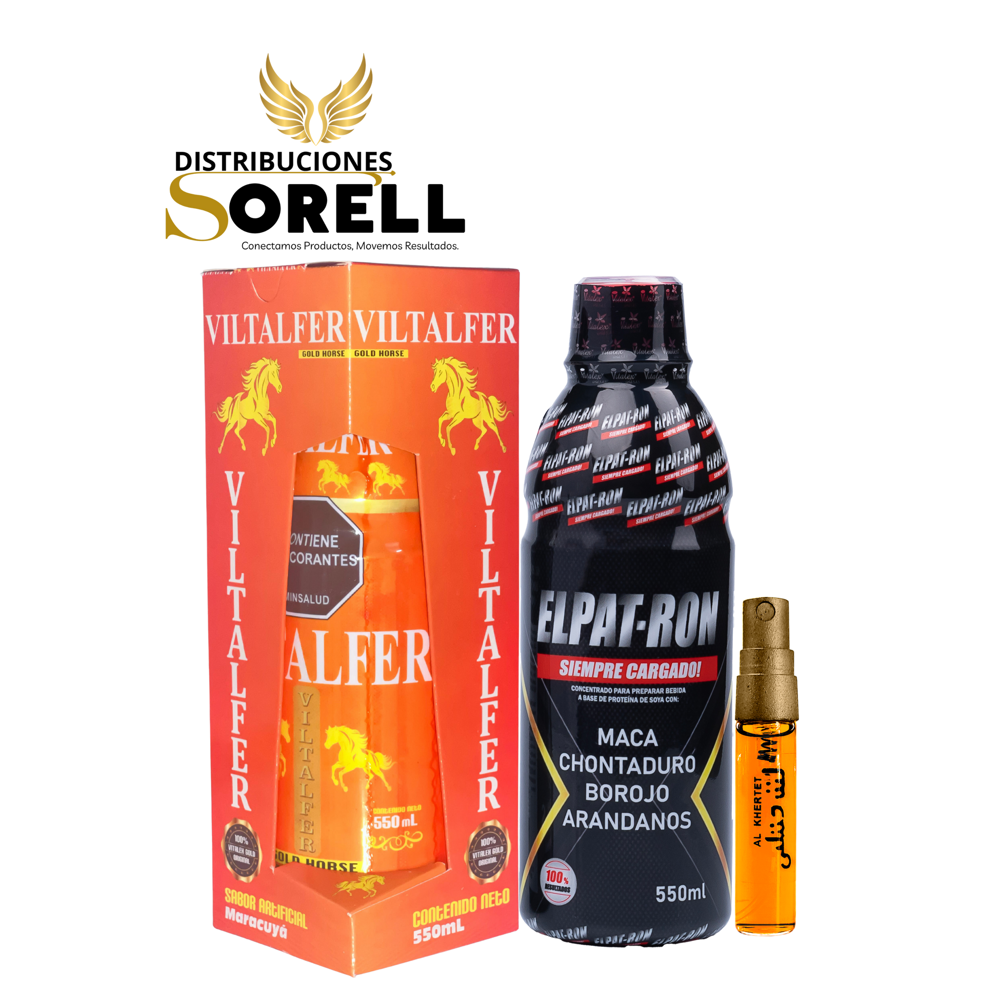 COMBO PATRON+VITAFER+RHINO EXTRA FUERTE